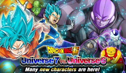 DBZops's tweet image. Sortie imminente ;
Invocation Univers 6 vs 7
System de palier avec Super Vegeto et story event de DBS @IZIKeos @DBZcom @Nordax974