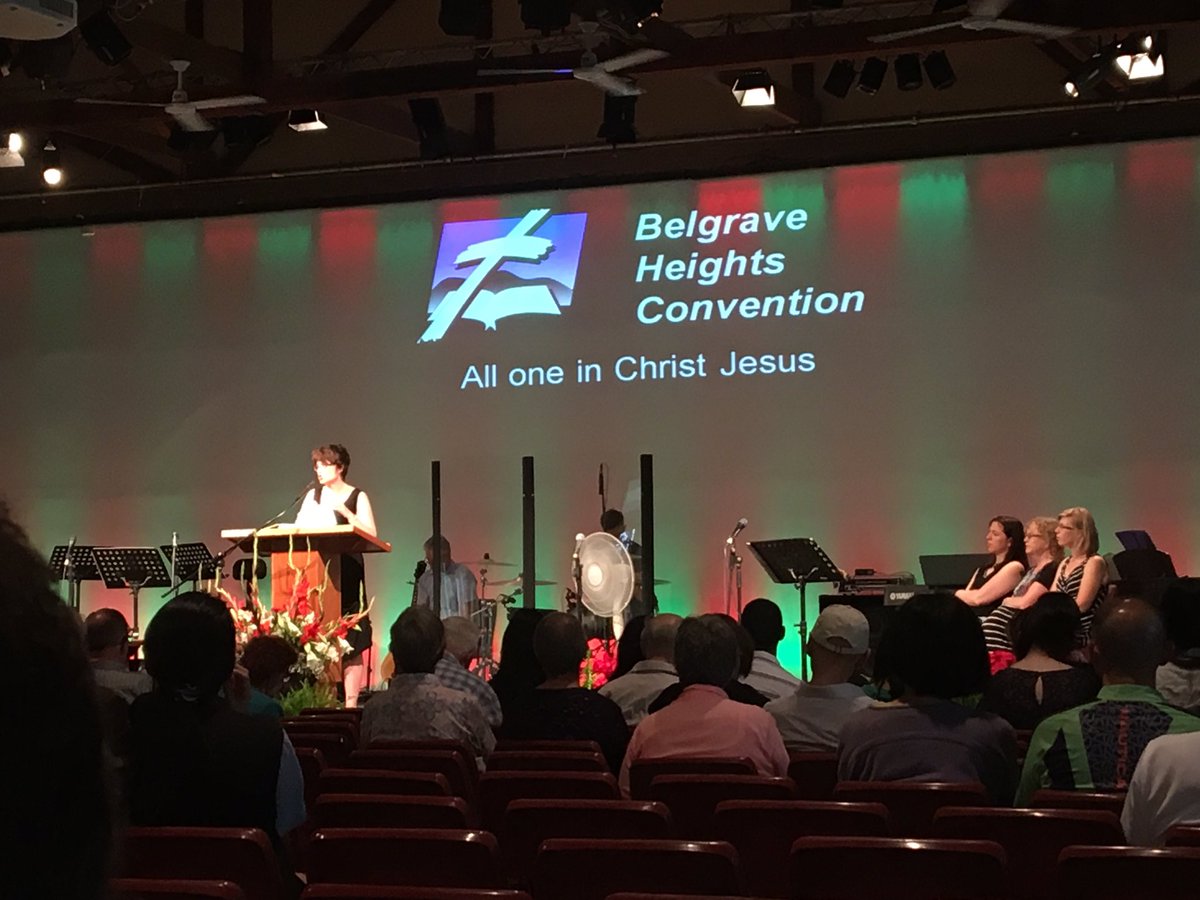 CondieR's tweet image. Belgrave Heights Convention
