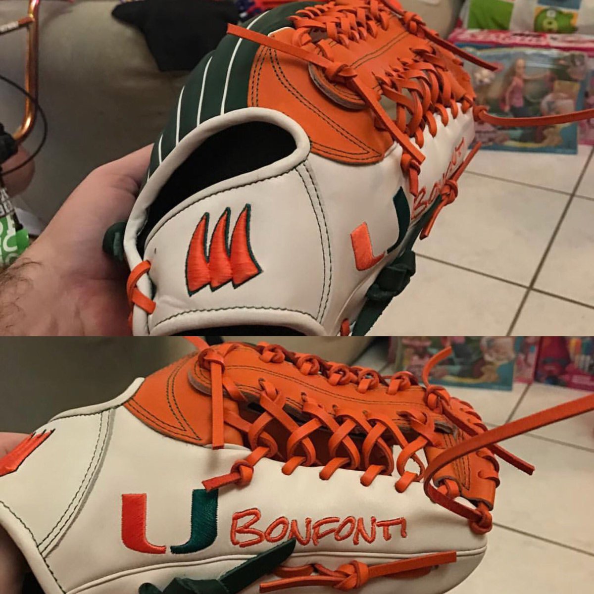 WebGemz's tweet photo. #ItsAllAboutTheU #OurGlovesAreDirty #JoinTheFam #TeamWebGemz Fam #WebGemz #Baseball #BaseballGlove #CustomGlove https://t.co/2qCt6LCHMd