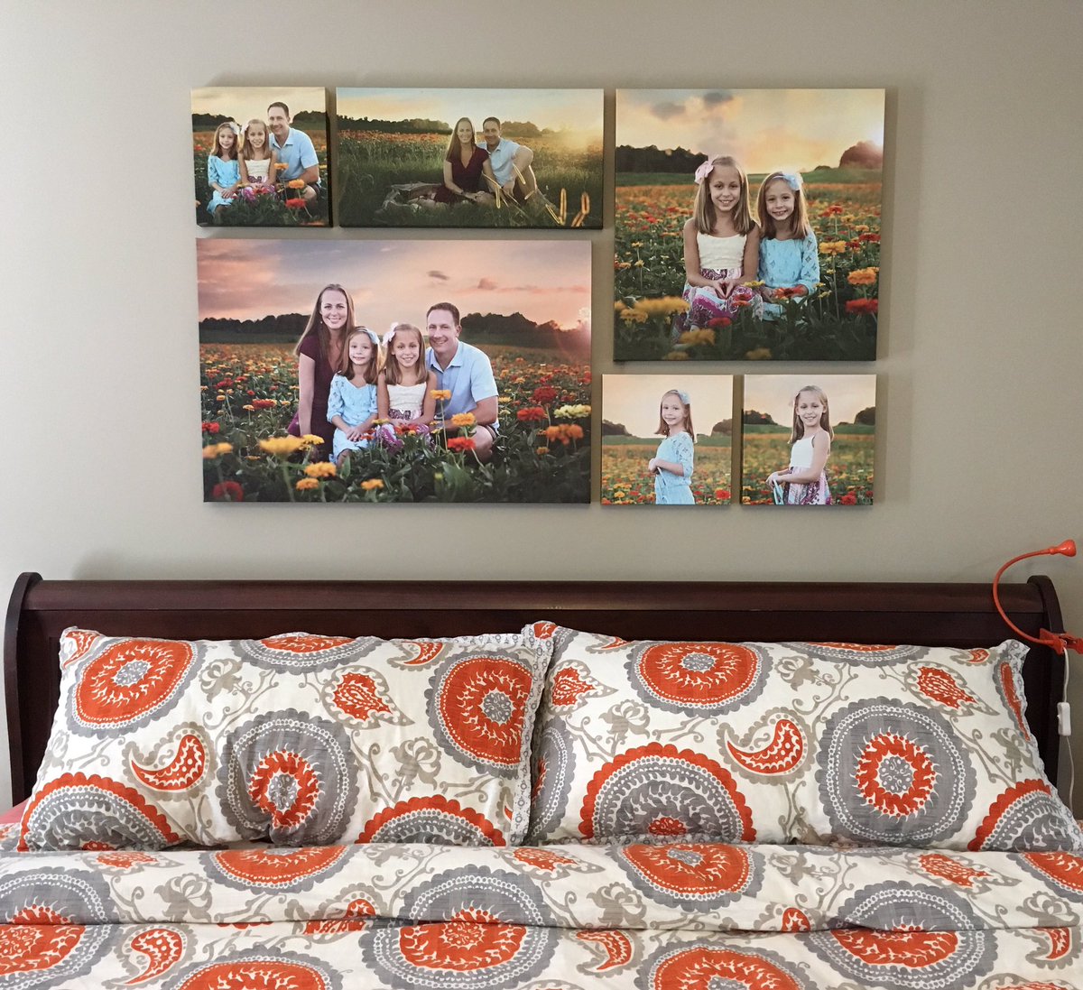 Finally got the pictures hung.   Thank you <a href="/3M/">3M</a> - you saved me hours of time and probably 100 extra holes :)