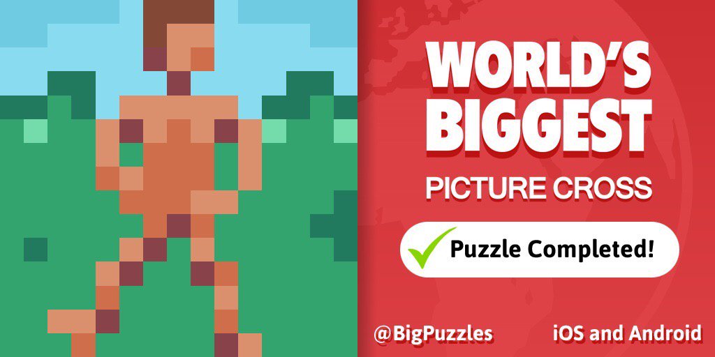 mickkirkegaard's tweet photo. I've just completed 'Skinny Dip' in World's Biggest Picture Cross.

It's free https://t.co/YygVqNmeIb #WBPC https://t.co/dejbIb7Ijj