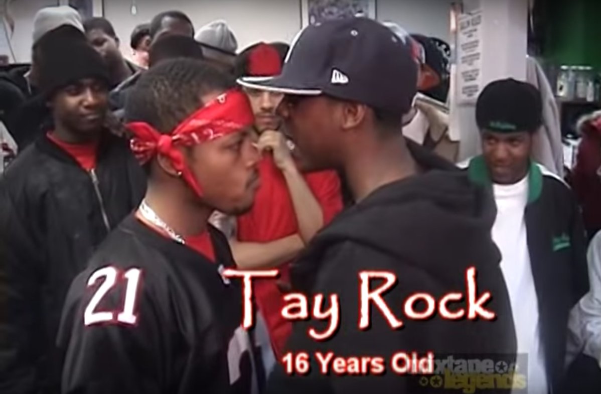 Battle_Rap_News's tweet photo. 💪🏾💪🏾💪🏾💪🏾

Footage Of @TheRealTayRoc Battling When He Was 16 Years Old (@MinnesotaLuke) : https://t.co/FRatkQao9s https://t.co/ACmYdS4vBt