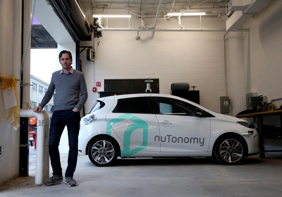 BostonGlobe's tweet photo. Cambridge startup gets the green light to begin testing a self-driving car in a small part of Boston https://t.co/zs5n1Q0nOX https://t.co/vqjz3gbOUS