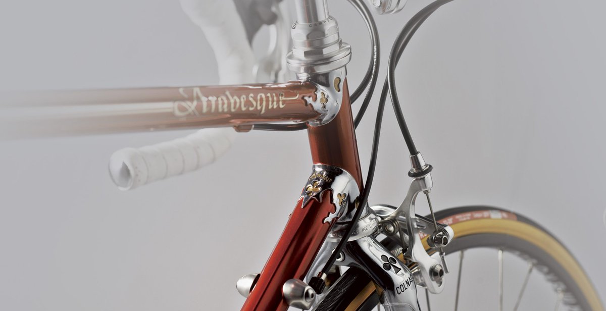 ColnagoUSA's tweet photo. Some things never change #ColnagoArabesque #Classic. https://t.co/MGqjpaP9Q9 https://t.co/r5K4uhMouE