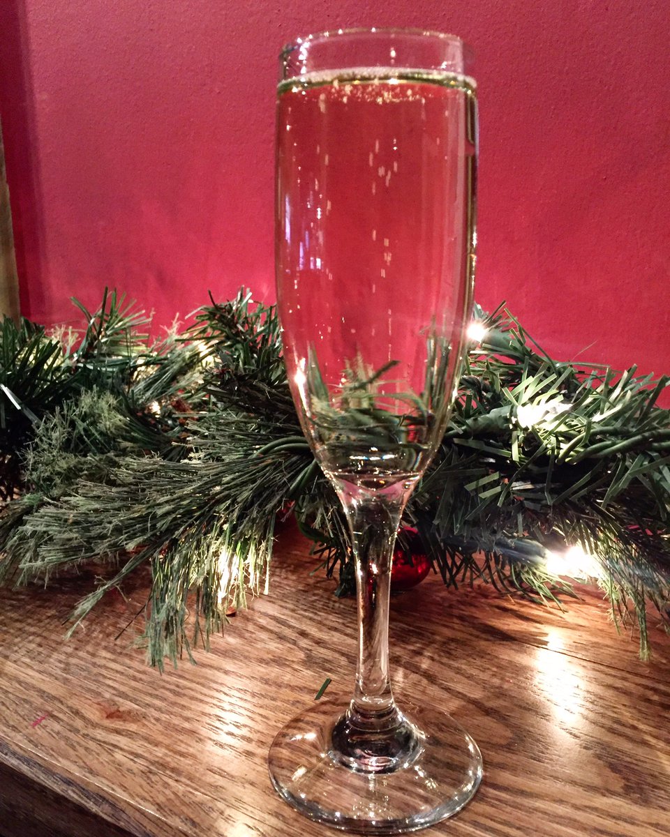 $5 glasses of Champagne from 6pm-close Saturday. Cheers to a new year!