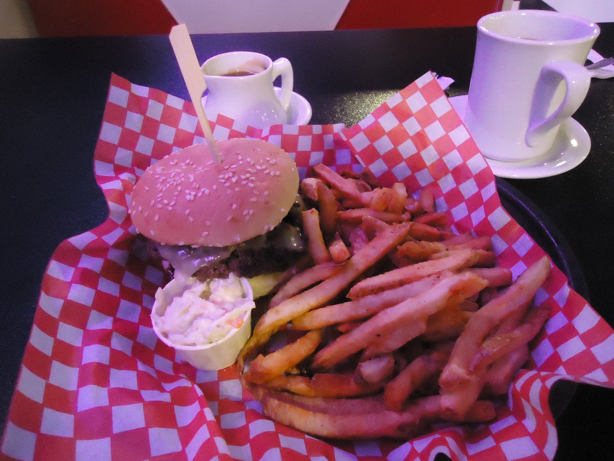 My supper at <a href="/TrueNorthDiner_/">True North Diner</a> in Bedford, Nova Scotia... love that place!