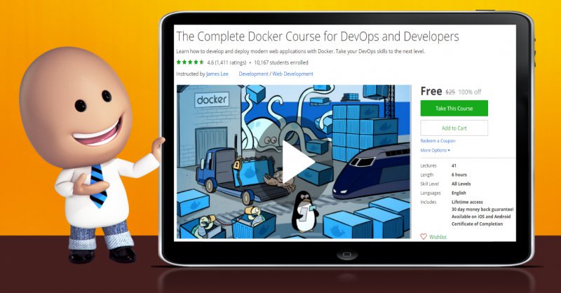 UdemyForfree100's tweet image. #udemy #DockerCourse
[100% Off] The Complete Docker Course for DevOps and Developers| Worth 25$
===&amp;gt; bit.ly/2ids0AQ