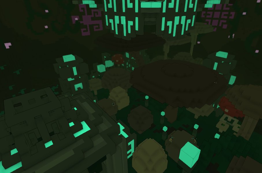 I'm quite the fun guy but I'm just not sure if there is mushroom in the new dungeon I'm designing #Trove #TroveCreations