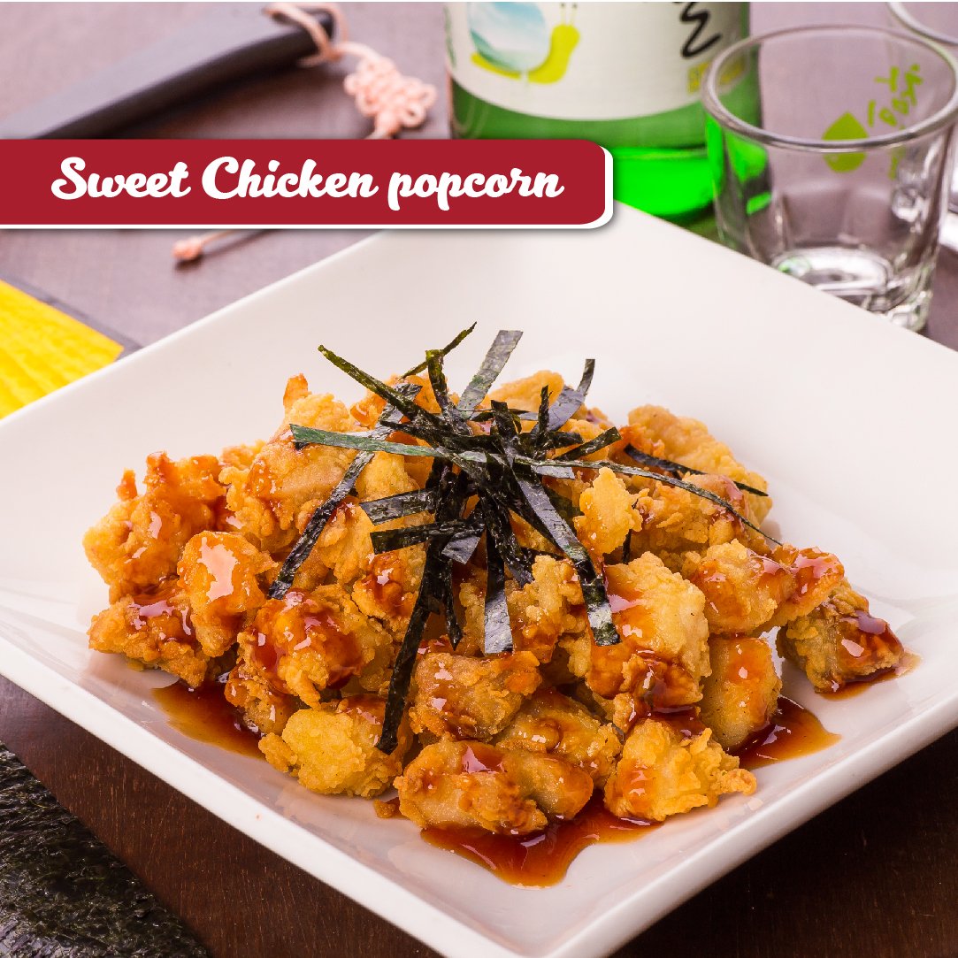 SamWonGroup's tweet photo. Bukan sekedar Popcorn biasa, #ChickenPopcorn ala #SamWonExpress ini punya rasa yang unik sehingga membuat lidahmu nggak berhenti berkecap! https://t.co/mGPLG5QNRd