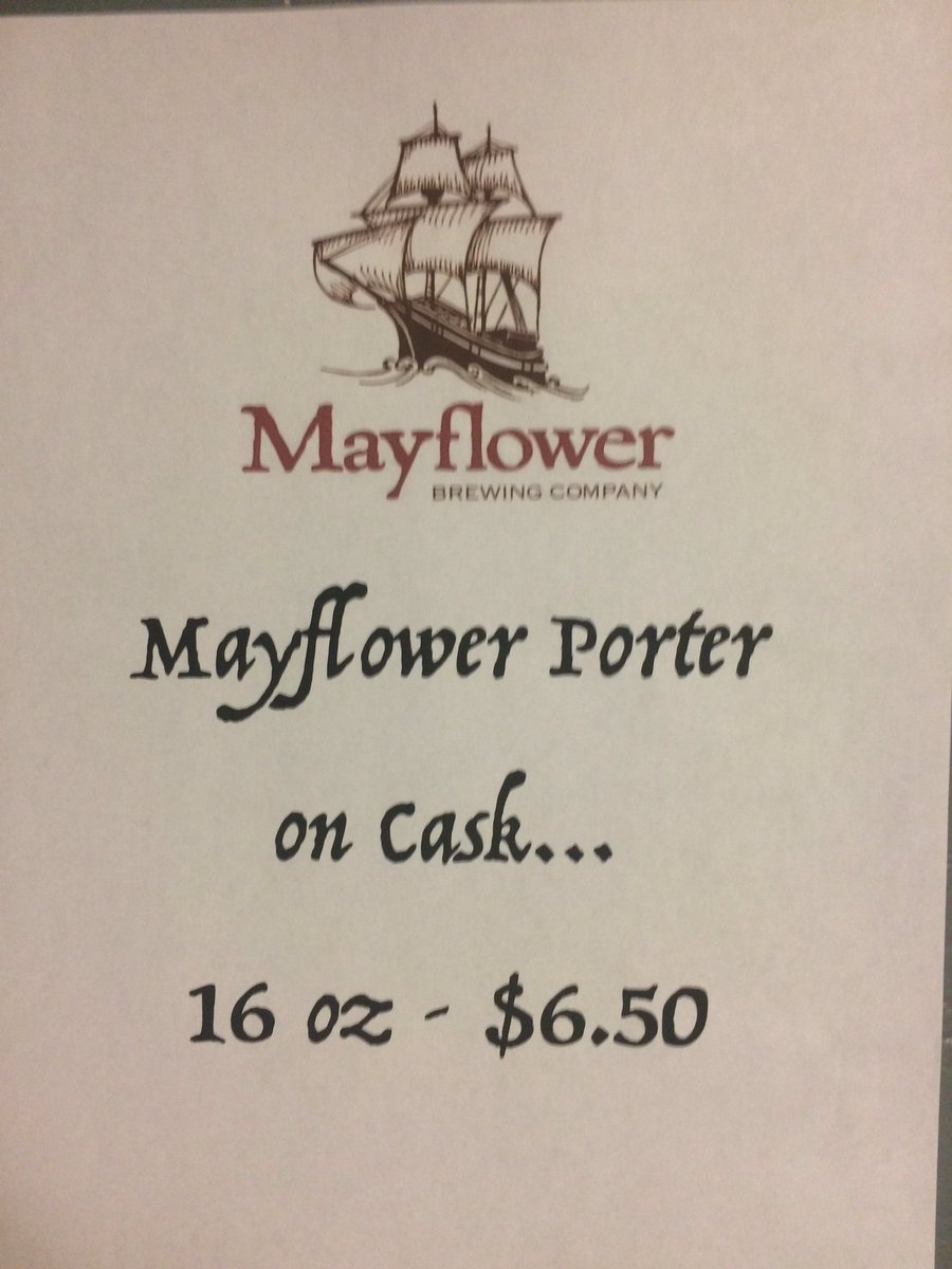 GreenesTavern's tweet photo. Just tapped and now on cask! https://t.co/cGhk2gQTBD