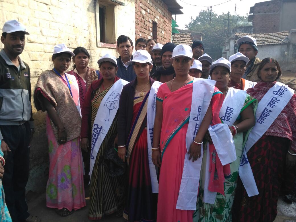 #Swachhagrahis led a special #SwachhBharat awareness campaign for citizens of Dhanbad <a href="/SwachhDhanbad/">Swachh Dhanbad</a>