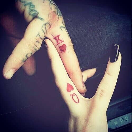 Cute #CouplesTattoo #KudosToTheArtist