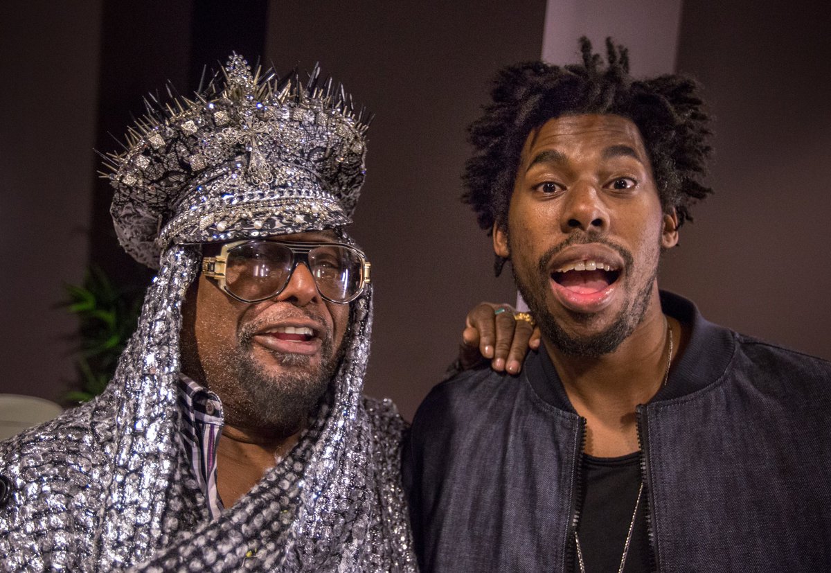 Too much #Funk <a href="/george_clinton/">George Clinton</a> <a href="/flyinglotus/">FLYLO</a> last night at the #Novo #LA <a href="/BRAINFEEDER/">BRAINFEEDER</a>