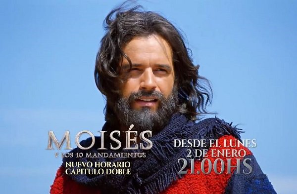 Sancti_MCMXCIV's tweet photo. Lunes 2 De Enero Moises Va A Las 21hs Y Capitulo Doble De Lunes A Viernes. 
Telefe, Te Queres Sacar La Novela De Encima #10Mandamientos https://t.co/sdkTGyZtrQ