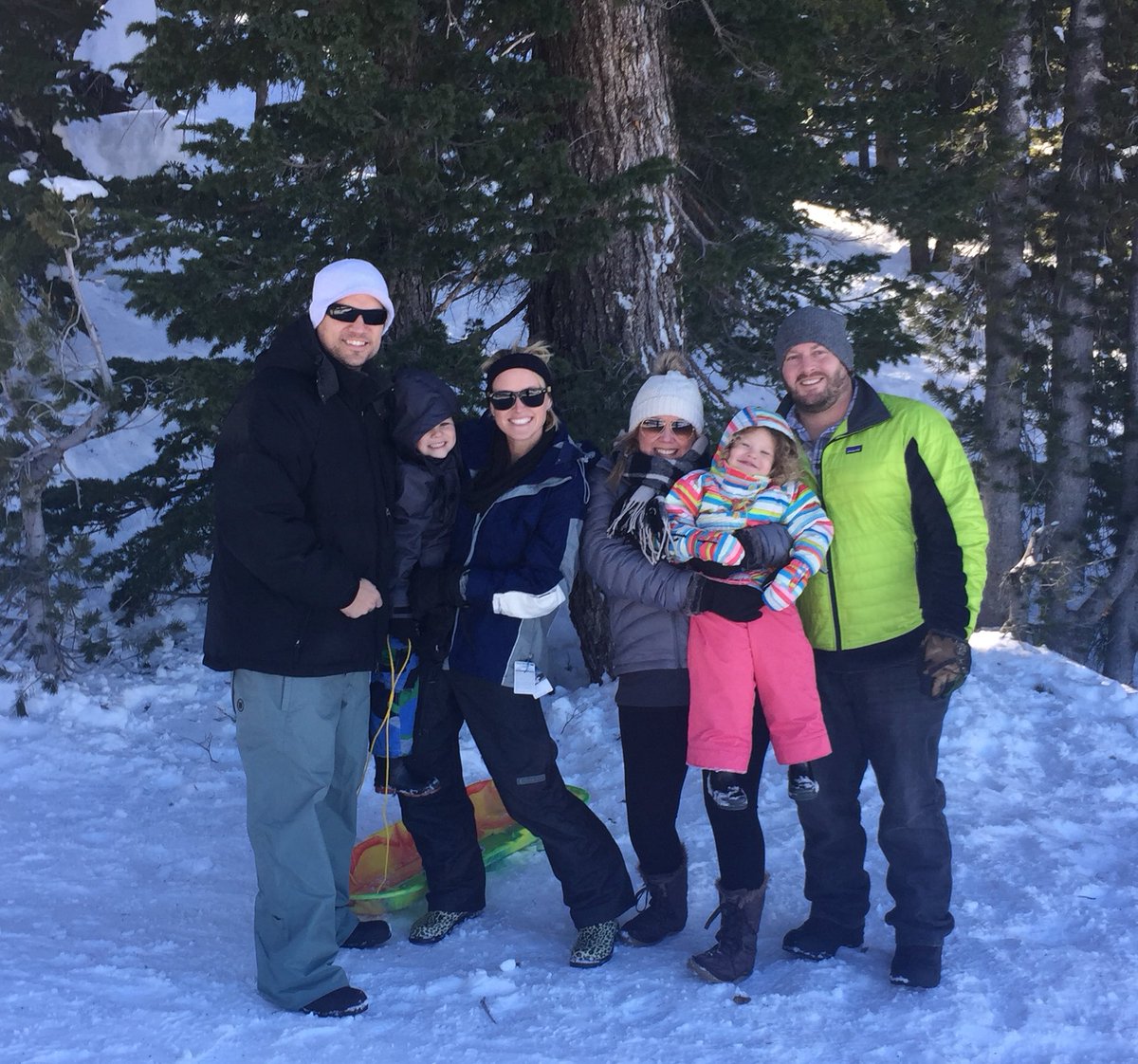 Great Tahoe day with besties! ☃️❄️ So glad they came up from the OC! Can't wait for our next adventure! #Sundquist/Mayadventures @locdawg44