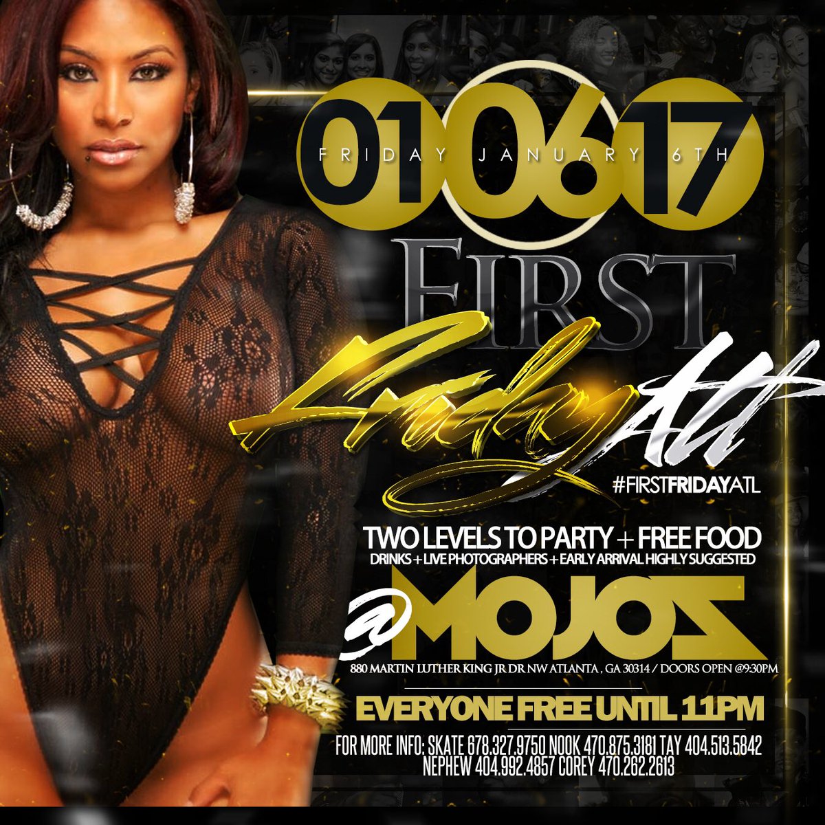 ThatFooNook's tweet photo. #FirstFridayATL

#TwoStoryKickback

Free Food 🥘 
Unlimited Drinks 🍹 
Live dancers 💃 

EVERYONE FREE TIL 11pm

https://t.co/YTBA6IkrVV