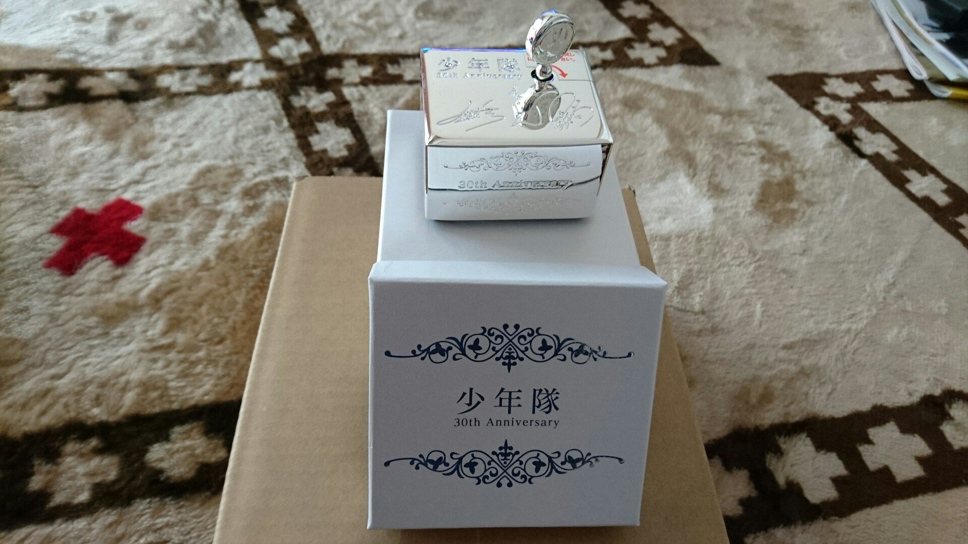 少年隊 - 少年隊 FC限定 オルゴール 30周年記念品 星屑のスパンコール 非売品 少年隊♪30周年アニバーサリーファンクラブ特典オルゴール 星屑