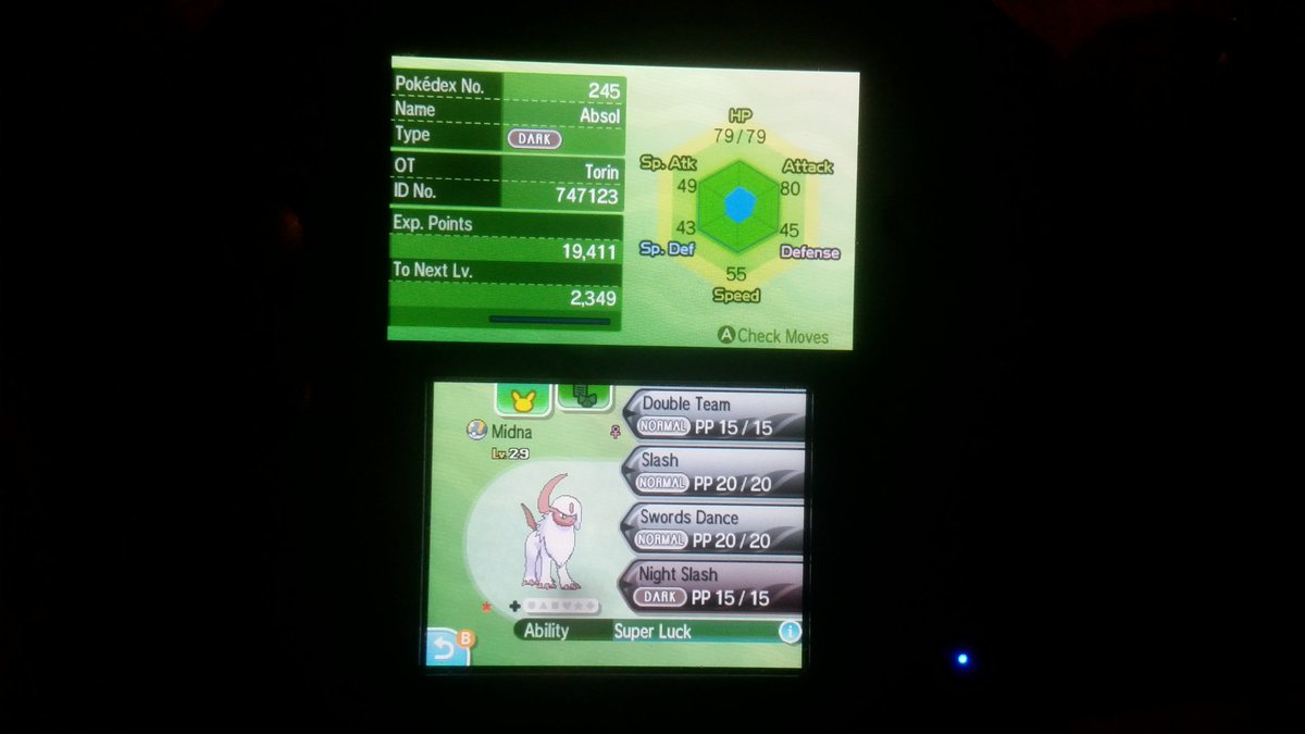 Just found this beauty in Pokemon Moon while I was grinding.Isnt she great?