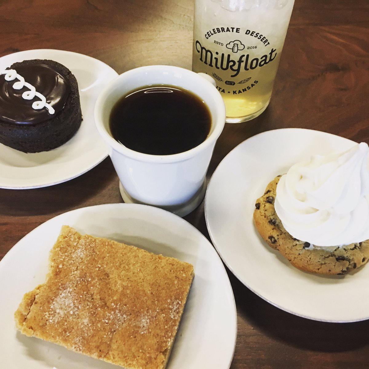 Milkfloat is a great new dessert and coffee place in <a href="/DelanoWichita/">Delano Wichita .com</a>. You think it's gonna be good ... but it's better.