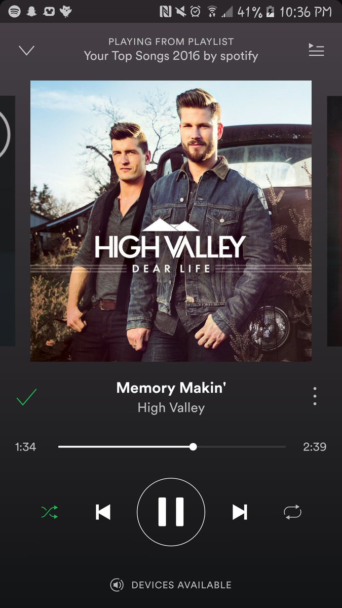 Franie82793's tweet photo. Literally in love with this song ❤ #MemoryMakin @HIGHVALLEY https://t.co/4dD0Dm3uuc