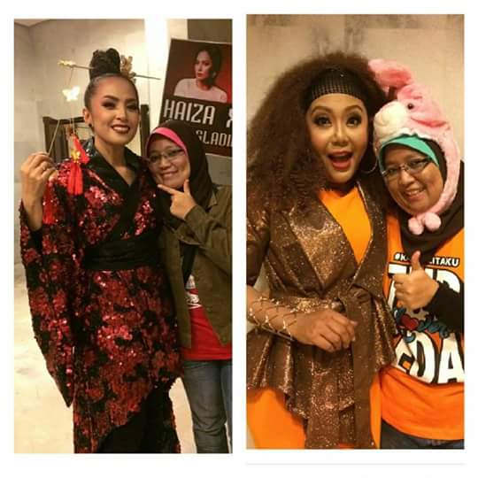 purplesnowwhite's tweet photo. Trowback with my dear gojes & sweets @HaizaHanafi & sis zureda. #13nov2016 #15nov2016 #gegarvaganza3 #duostar #haizatroopers #zuredalovers https://t.co/tNfKi0QnWQ
