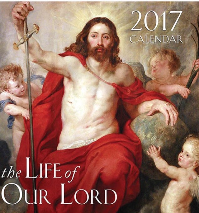 EWTNRelCat's tweet photo. You've got just the right place to hang this calendar of Old Master artwork. To order this beautiful #HolyReminder: https://t.co/ND9lEEzOoa https://t.co/Ev3t4TL5zj
