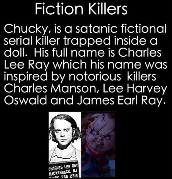 serial__killers's tweet photo. Chucky the Doll's name. #serial killers https://t.co/D8rsOrRv5K