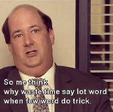 MevinKalone's tweet image. Kevin Malone for president 2020