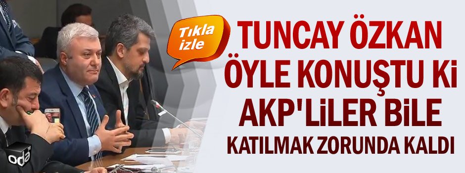 Tuncay Özkan öyle konuştu ki AKP'liler bile katılmak zorunda kaldı...      odatv.com/tuncay-ozkan-o…