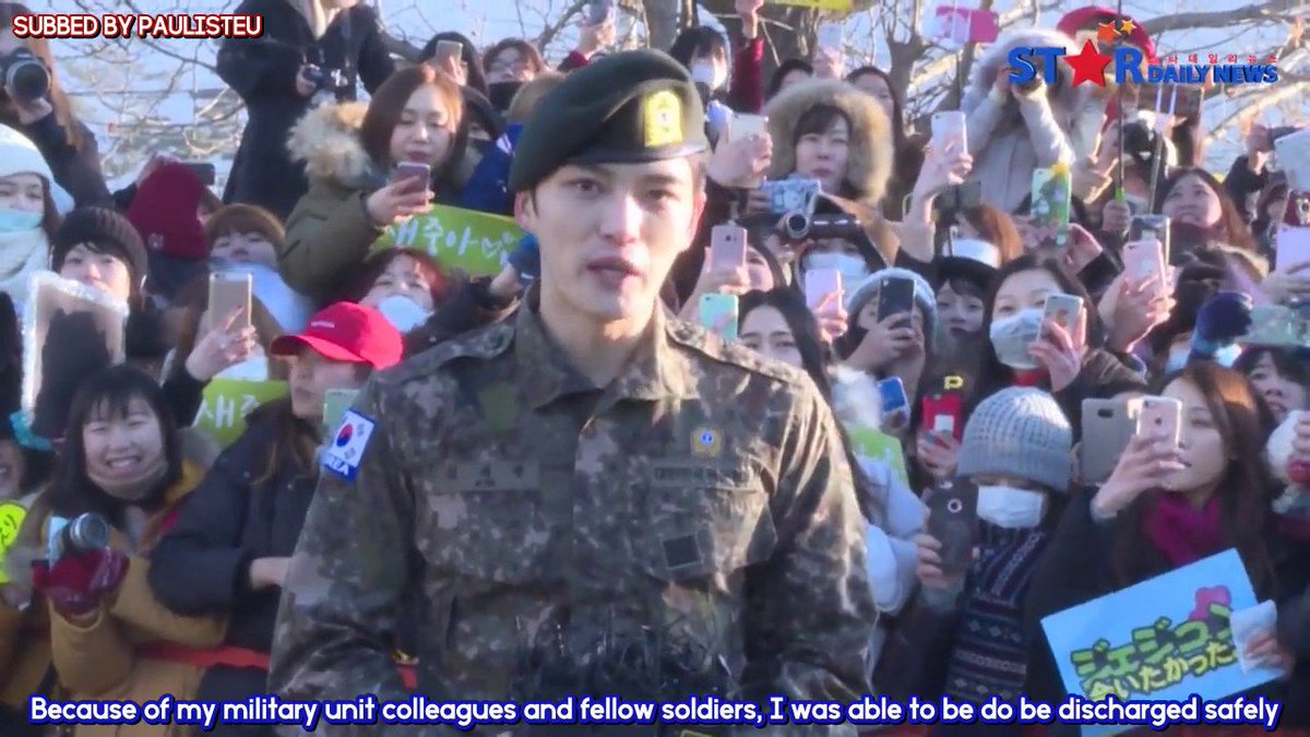[Video] 301216 Jaejoong Keluar Dari Wajib Militer dlvr.it/N0G6WT