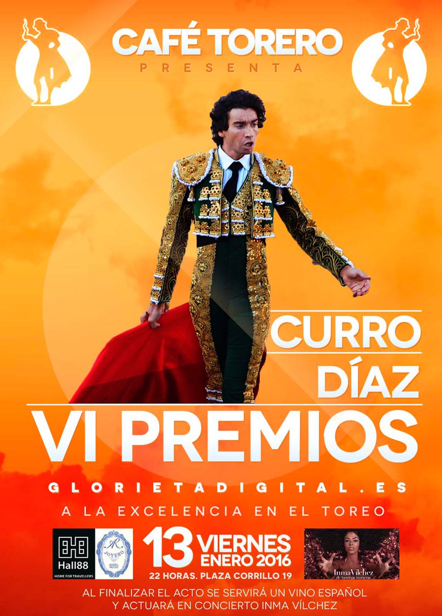 TOROS- Curro Díaz recibirá el 13 de enero el VI Premio a la Excelencia del Toreo

salamancartvaldia.es/not/137017/cur…