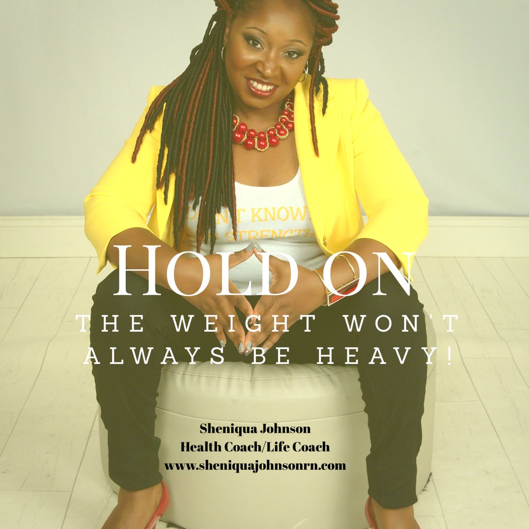 RN_SJohnson's tweet photo. Once you have built up your strength & endurance the weight is no longer heavy! #HoldOn #TapIntoYourInnerStrength #faith #perseverance https://t.co/DBg5wXocGC
