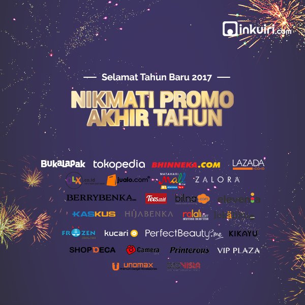 Sis Haruka Tahun baru dimana ya? di inkuiri banyak Promo dari toko online lho
#tahunbaru #happynewyear 
KLIK DISINI :inkuiri.com/find?query=akh…