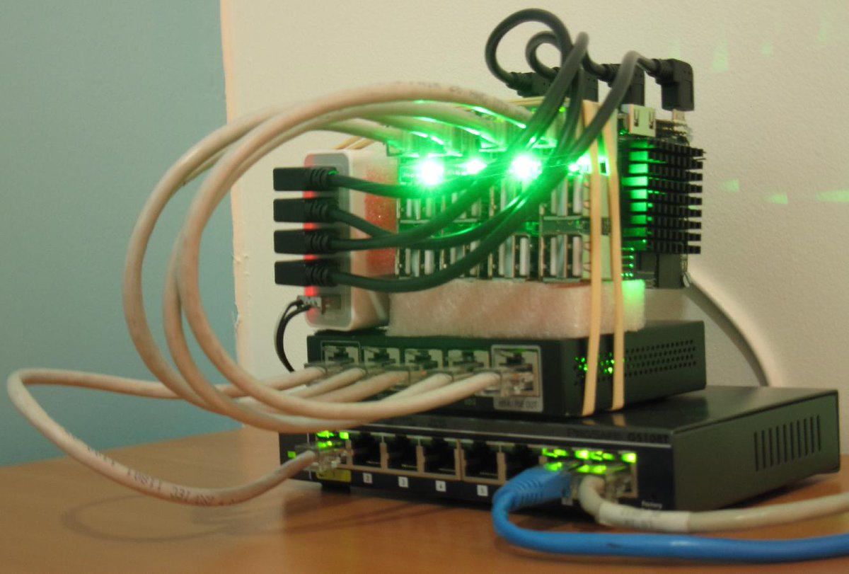 WillyTarreau's tweet image. Having fun today at @haproxy_tech with my new #distcc cluster : 4 MiQi boards, haproxy on EdgeRouter-X, a 50W 5V PSU, cuts times in half...