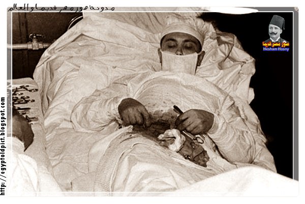 ليونيد روجوزف الجراح الوحيد في الاتحاد السوفياتي الذى اجرى عملية لنفسة بعد آلام شديدة 1961.
