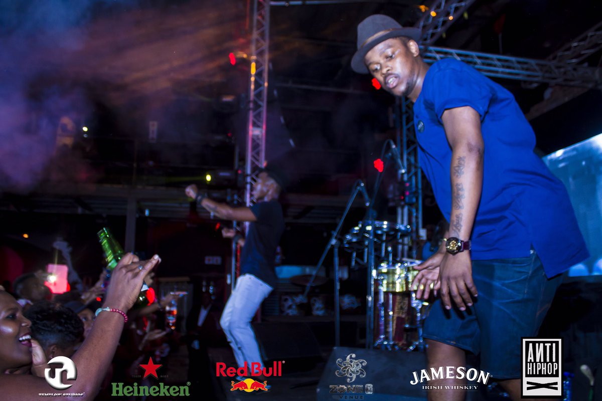 AntiHipHopSA's tweet photo. #Antihiphop #GoldMotion the experience was awesome ππ» thank you @black_motion @Zone6Venue https://t.co/dXDmWqXvXU