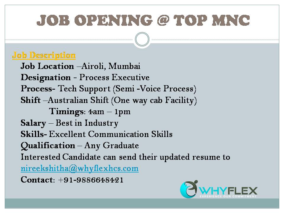 whyflex_hcs's tweet photo. Immediate Joining @ Top MNC !!! Contact Soon #Whyflex https://t.co/E6AhofYKZv