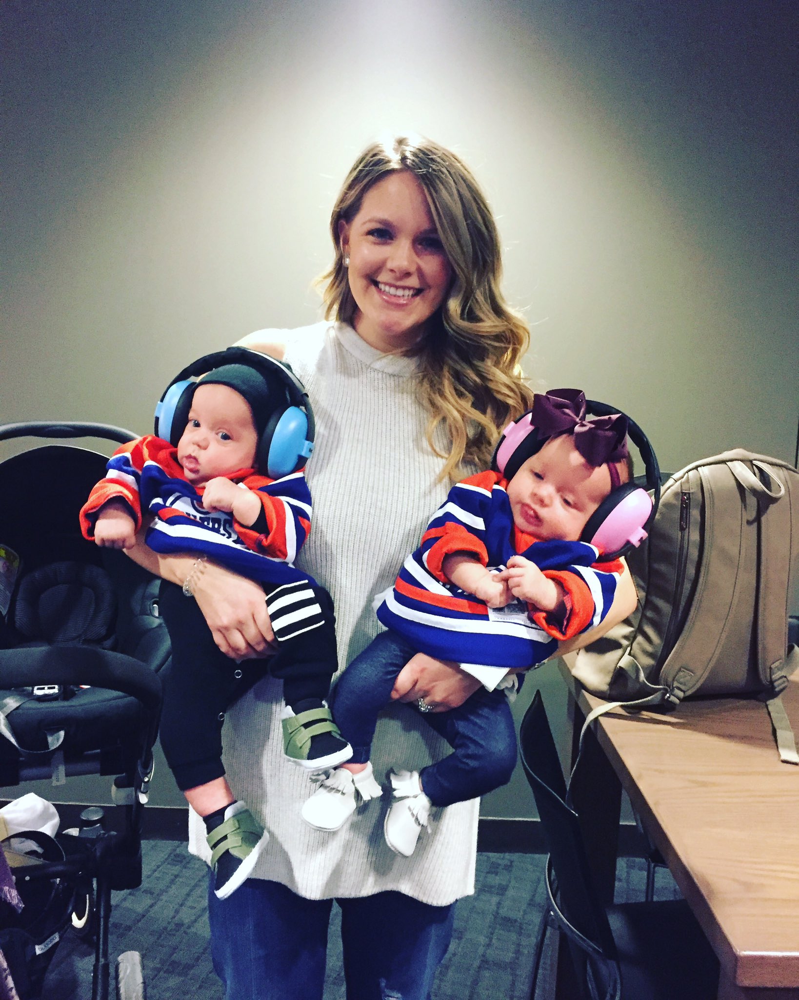 Cam Talbot on X: Great night to have our twins at their first