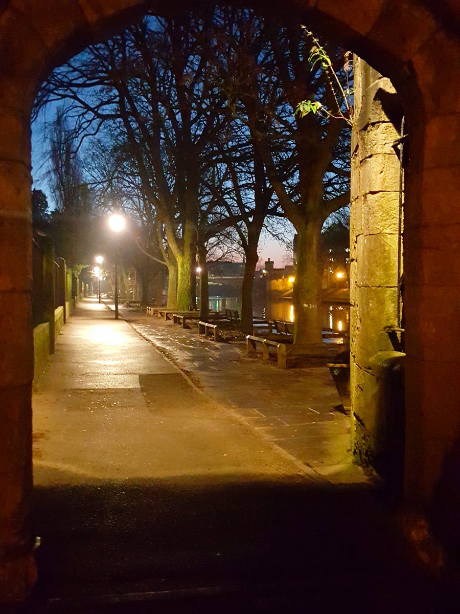 No21York's tweet photo. Love this sight every morning on our walks with Nate #RiverOuse #LendleBridge #Aviva #AmazingYork #StMarys #YorkMuseumGardens #VisitYork https://t.co/szOCLJNQL3