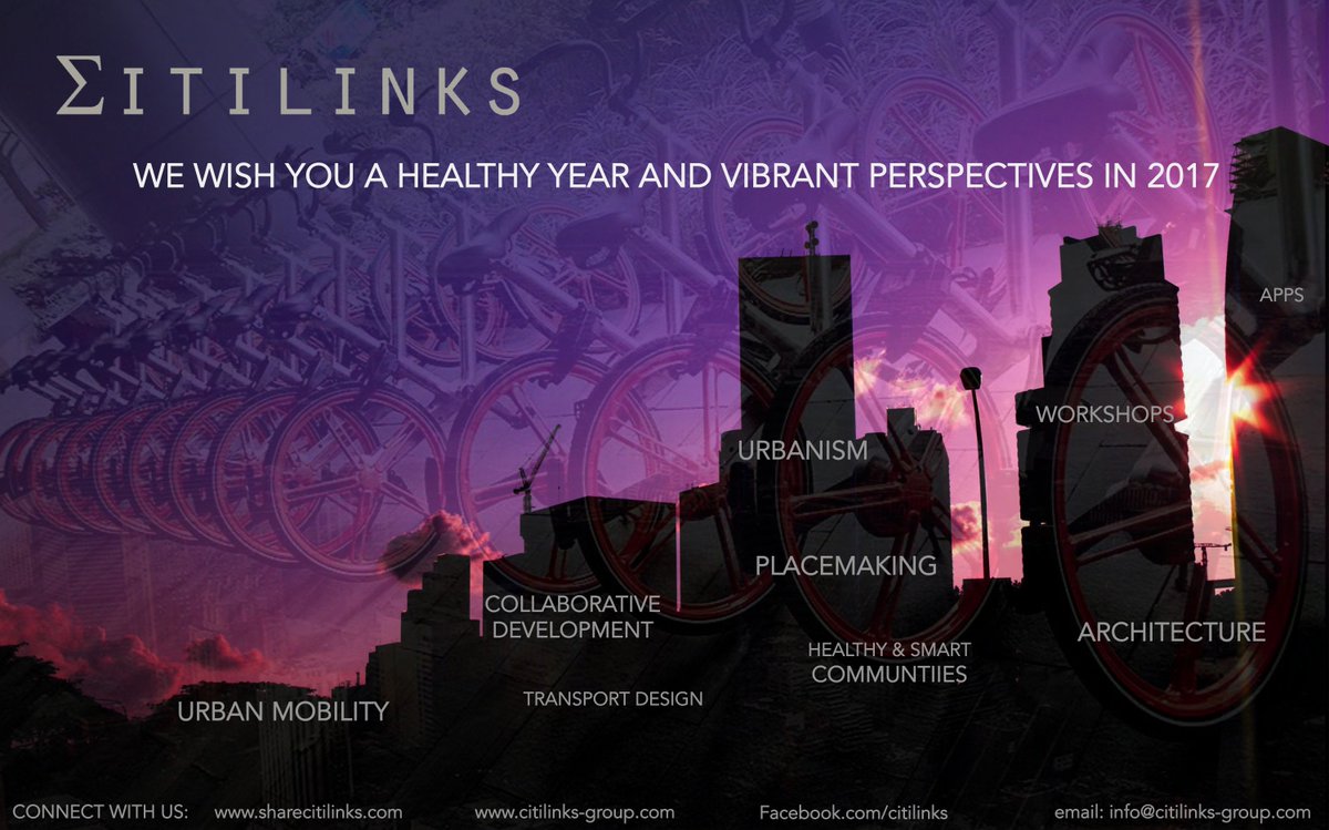 CitiesLink's tweet photo. I wish you a healthy and vibrant year 2017, plenty of imagination, brilliant initiatives and  synergies to improve together our cities! https://t.co/Ob1HP6yODm
