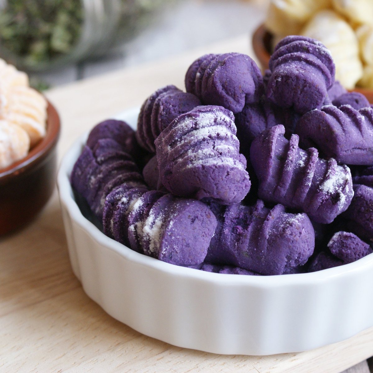 #Recette Qui veut des gnognos - des quiquis #violets ? Et en plus #sansgluten et #vegan ! 💜 bit.ly/2ilIxDs
