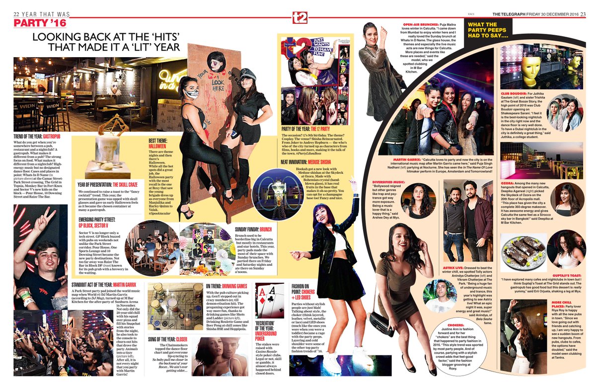 t2telegraph's tweet photo. Looking back at the ‘hits’ that made it a ‘lit’ year #YearThatWas #2016 

https://t.co/92nLdvKqXM https://t.co/ToAeKIGMPZ