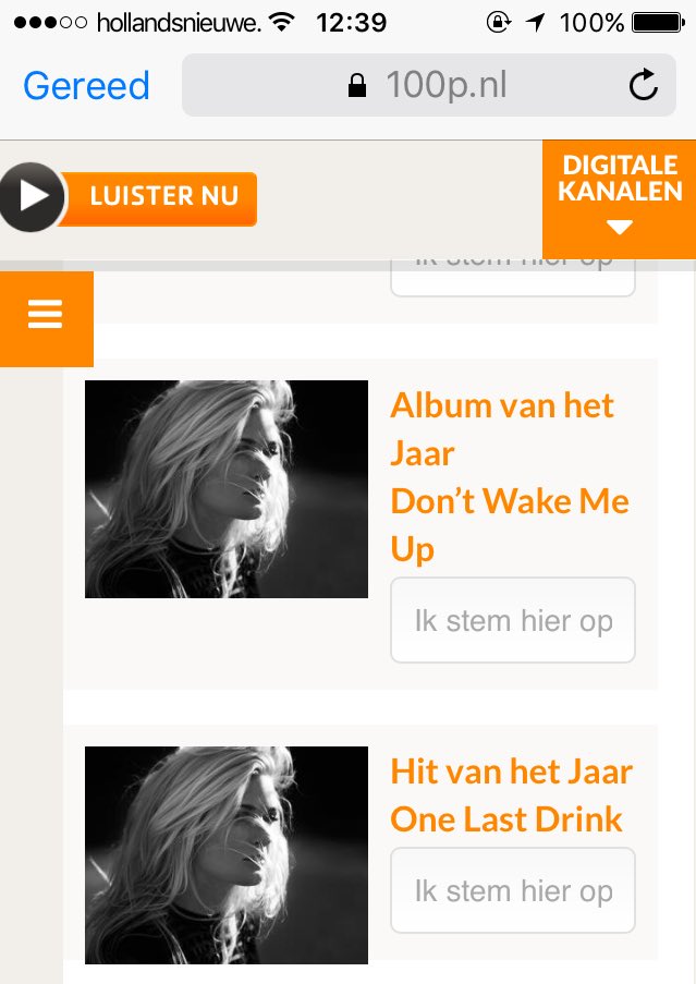 Seven__Friends's tweet image. Je kunt nog maar heel even stemmen op @MissMontreal voor de 100%NL awards. Album- hit- &amp;amp; zangeres van het jaar! Doen he?!