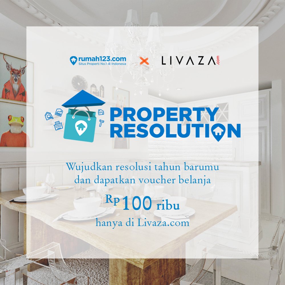 Kunjungi website Rumah123 dan dapatkan voucher belanja Rp 100.000 dari <a href="/livazacom/">LIVAZA</a>