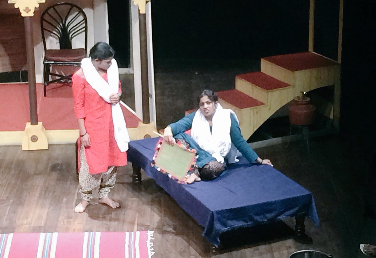 mymalishka's tweet photo. What a wonderful opening night at @PrithviTheatre. Thanks to all who made it. Next one in Malad on the 1st #IPTA #BilquisBegumkaBaadaa https://t.co/kupZBqtZeV