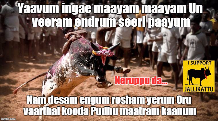 stephenraj095's tweet photo. I Support Jallikatu...
#TNneedsJALLIKATU 
#SaveJallikattu 
#weneedourjallikattu 
#SupportJallikattu 
#TamilNadu 
#culture https://t.co/BEcXBAcX97