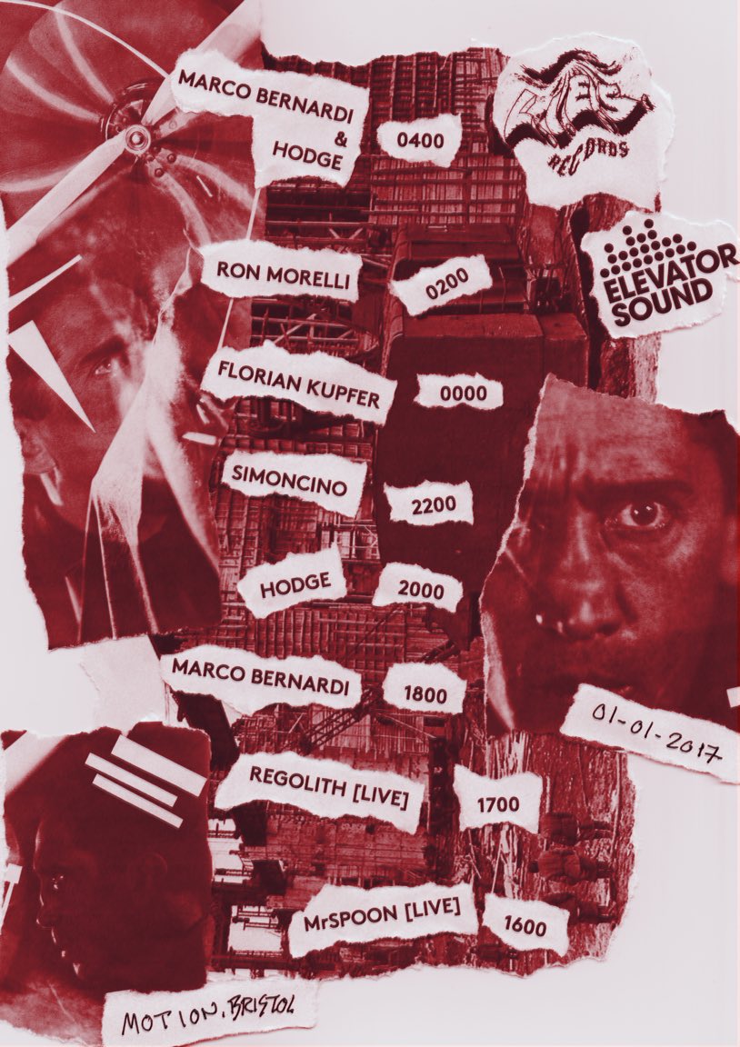 This weekends <a href="/ElevatorSound/">Elevator Sound</a> <a href="/LIES_News/">L.I.E.S.</a> stage set times @ <a href="/MotionBristol/">Motion Bristol</a>