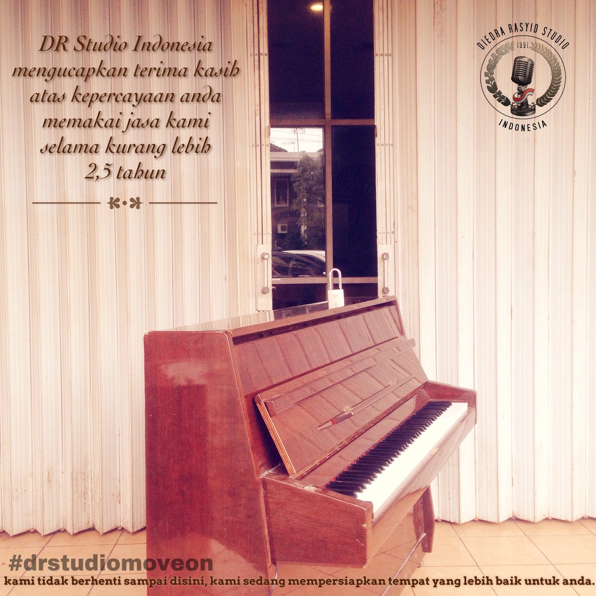 DR Studio Indonesia #drstudiomoveon