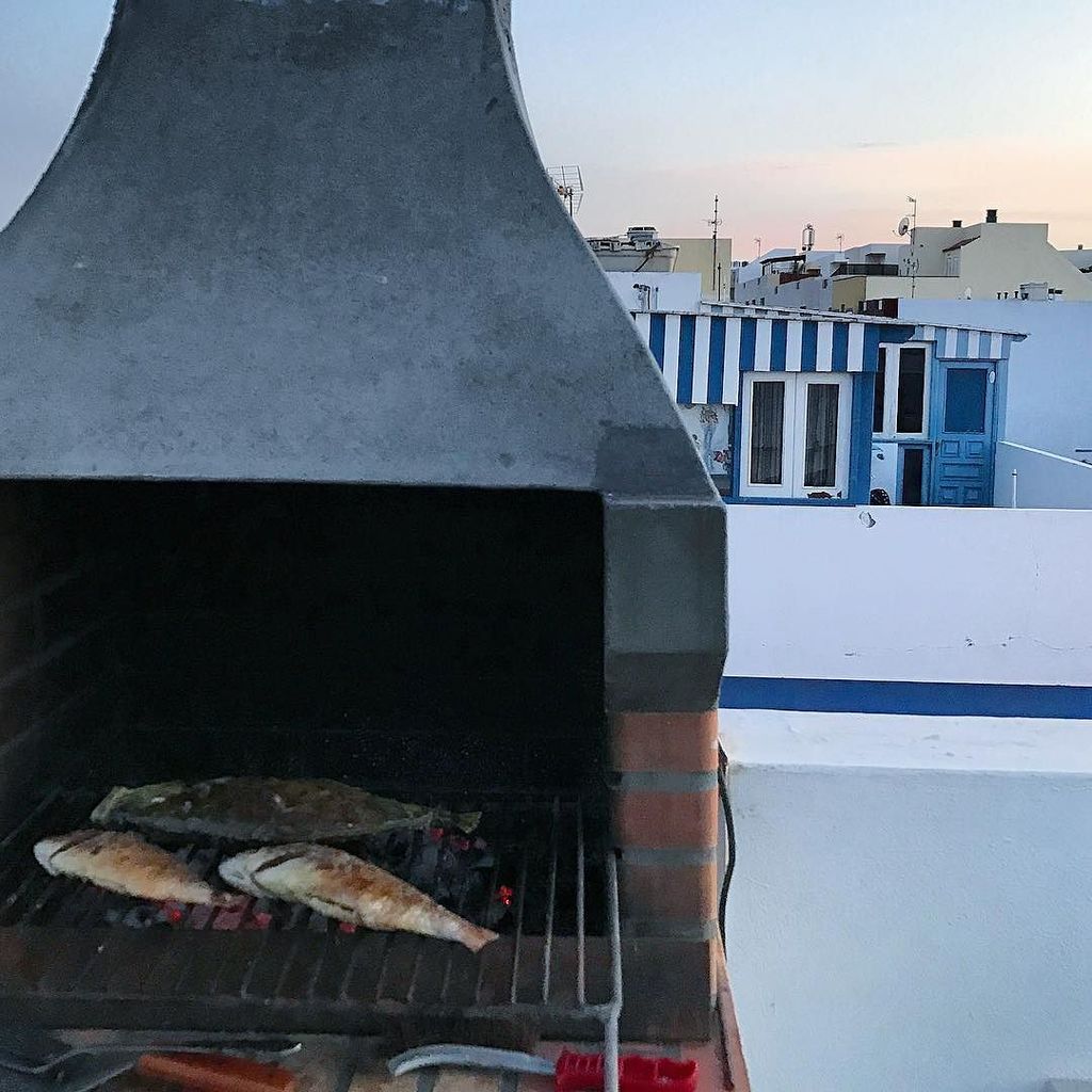 sarteri's tweet photo. #fishbarbecue over this magical fishermen village 🙏🏼 https://t.co/vktIWRYypS