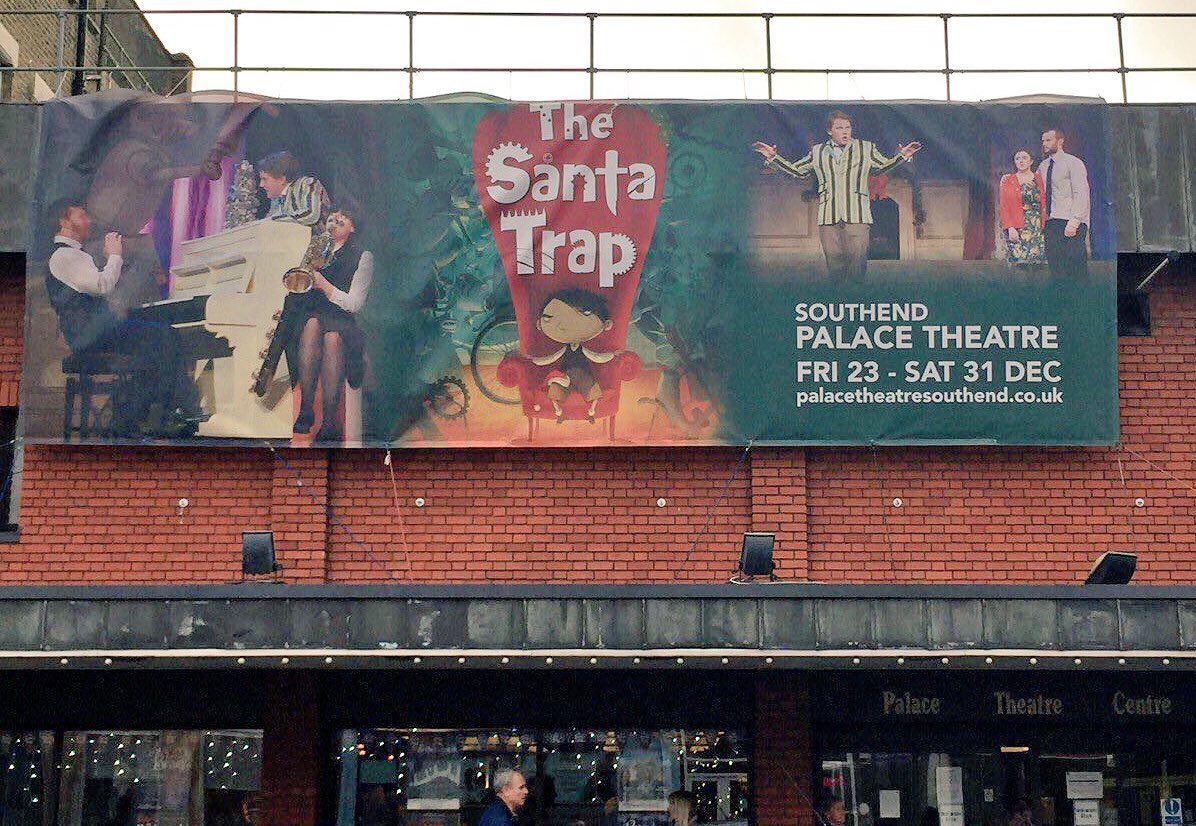 SantaTrapLive's tweet photo. It's our final 2 days @SouthendTheatre Palace Theatre! Shows TODAY &amp; TOMORROW 11am &amp; 2pm #theatre #childrenstheatre https://t.co/FNkTVvDMCr